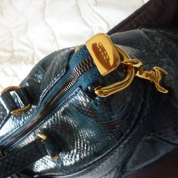 Python Gucci Bag Authentic - Picture 9 of 10